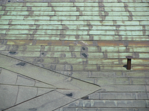 Oprava střechy Štěpánská 44